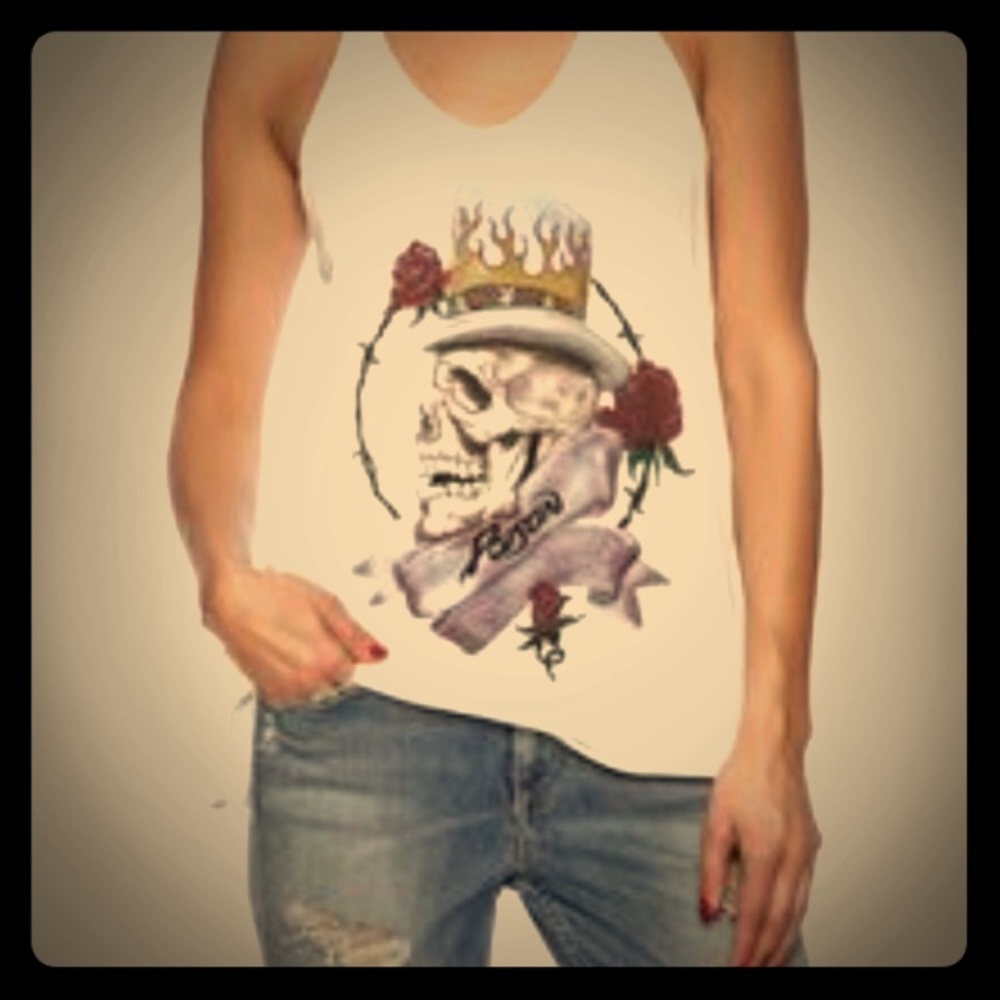 ☠️ Poison Tunic Shirt Tank Concert Tee ☠️